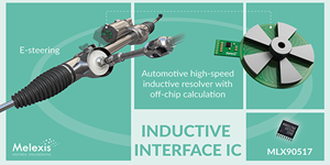 Melexis expands its portfolio of high-speed inductive resolver ICs