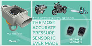Melexis unveils the most accurate automotive pressure sensor ever made