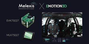 Discover the Melexis & emotion3D demo at CES 2024