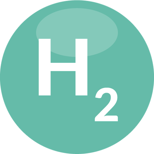icon hydrogen sensors electric green
