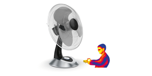 Application - Pedestal fan