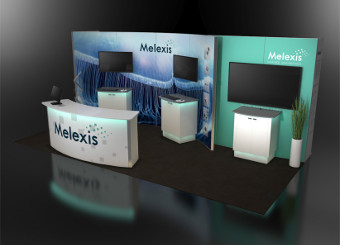 Booth Sensors Expo 2018 - Melexis