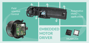 MLX81206 Embedded Motor Driver