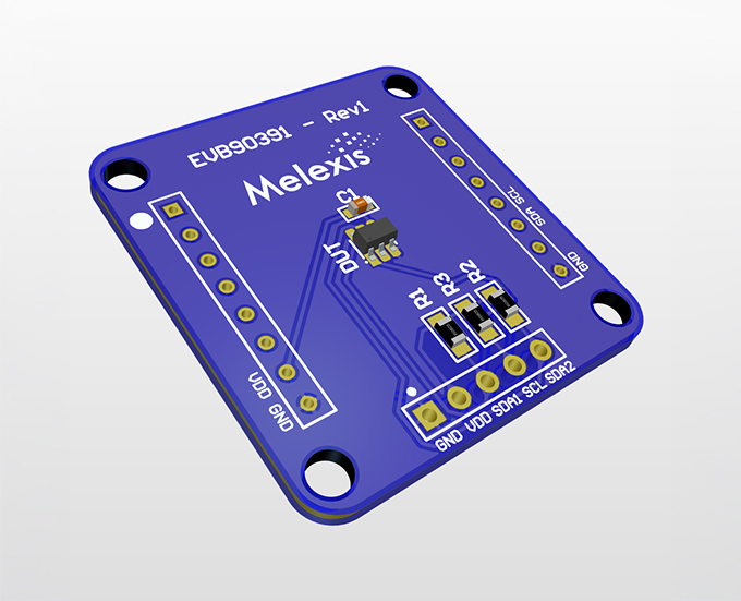 Evaluation board for MLX90391 - EVB90391
