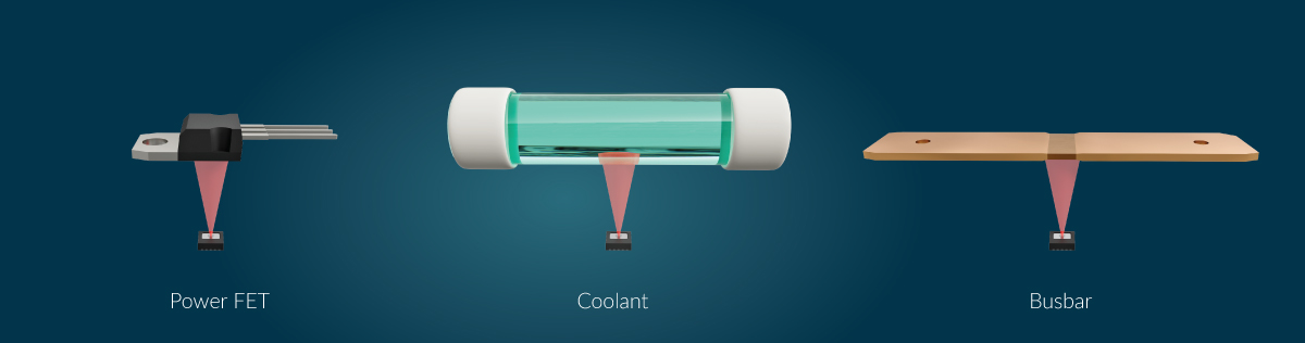 MLX90637: Power FET - Coolant - Busbar