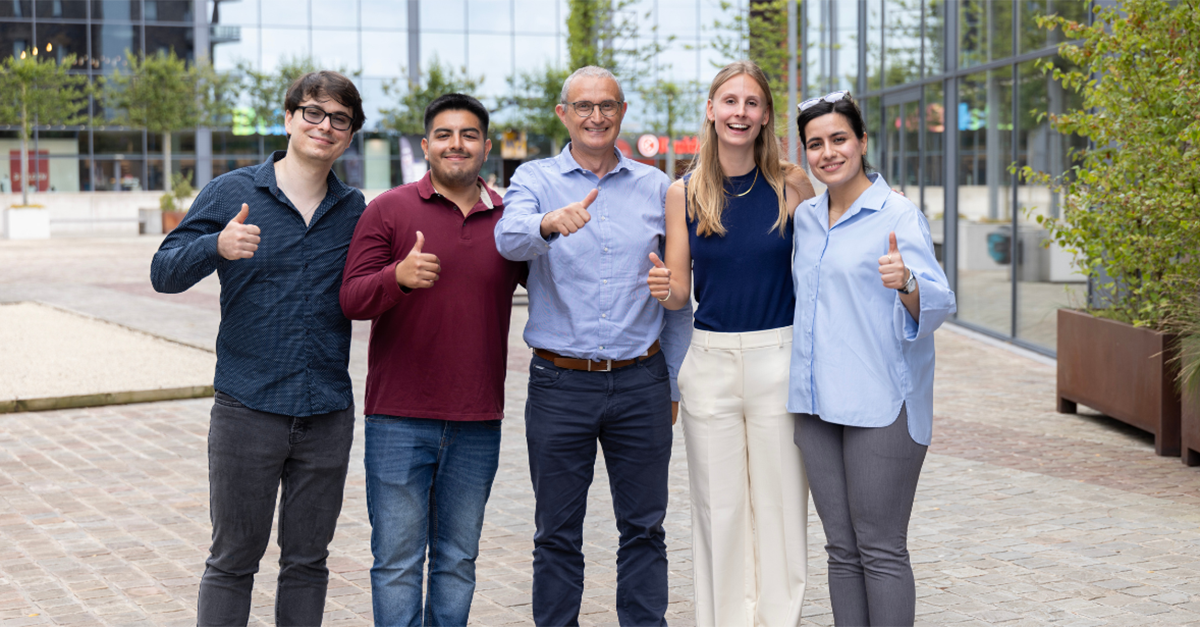 Making a difference in digital health: these four students spent a tech-savvy summer