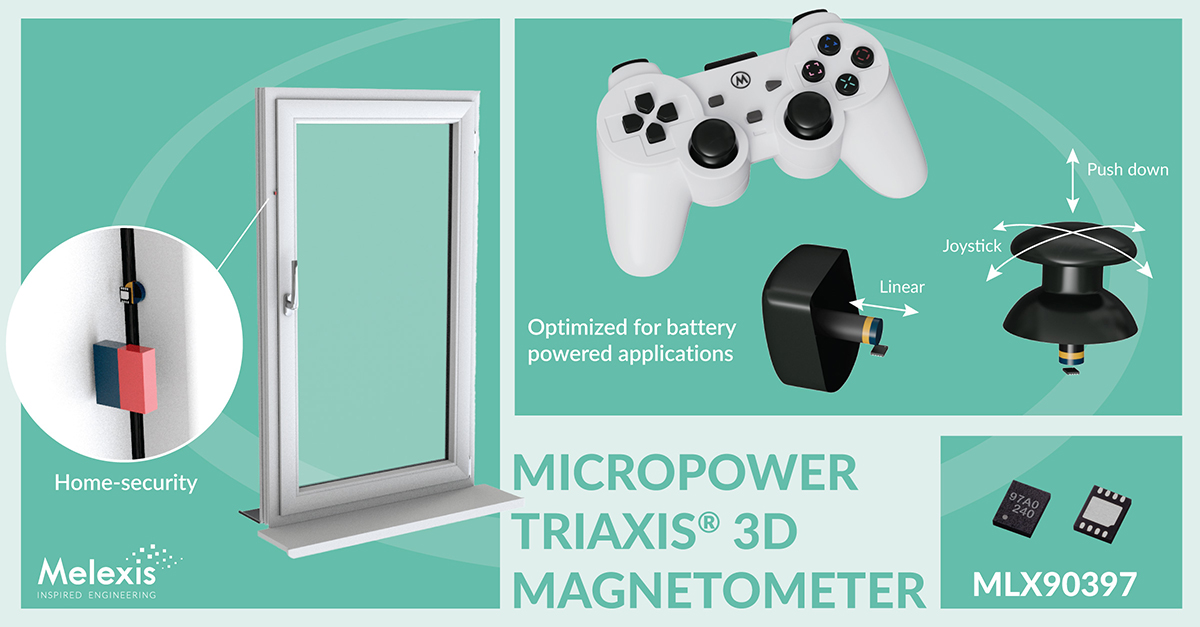 Triaxis® magnetometer for cost-effective battery powered applications