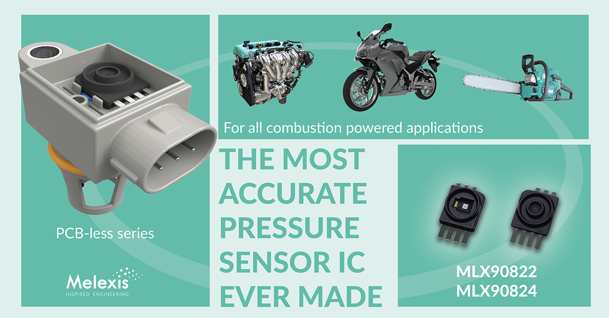 Melexis unveils the most accurate automotive pressure sensor ever made