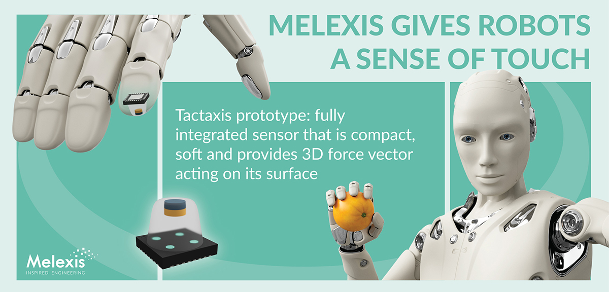 Tactaxis - Melexis gives robots a sense of touch