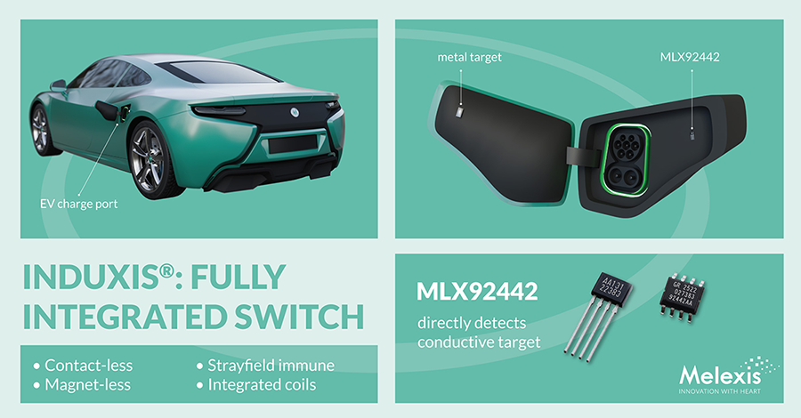Melexisは画期的なInduxis非接触スイッチを発表します。I Melexis